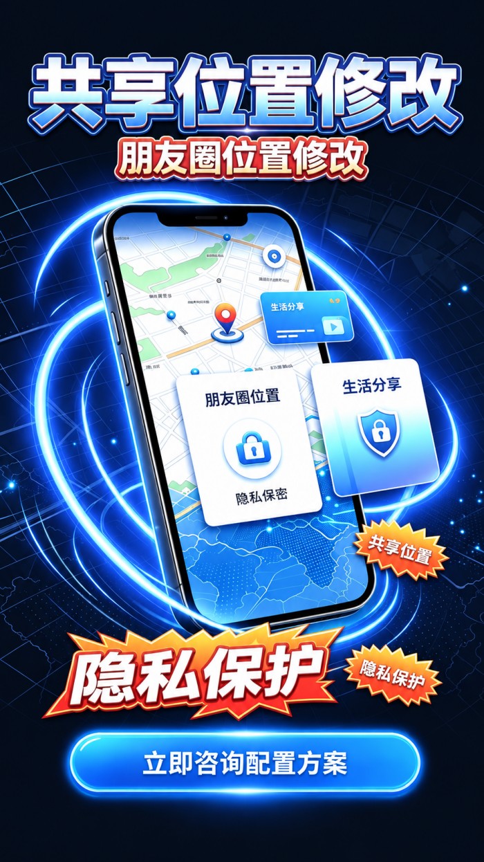 全球位置模拟 · 共享位置修改 · 朋友圈位置修改